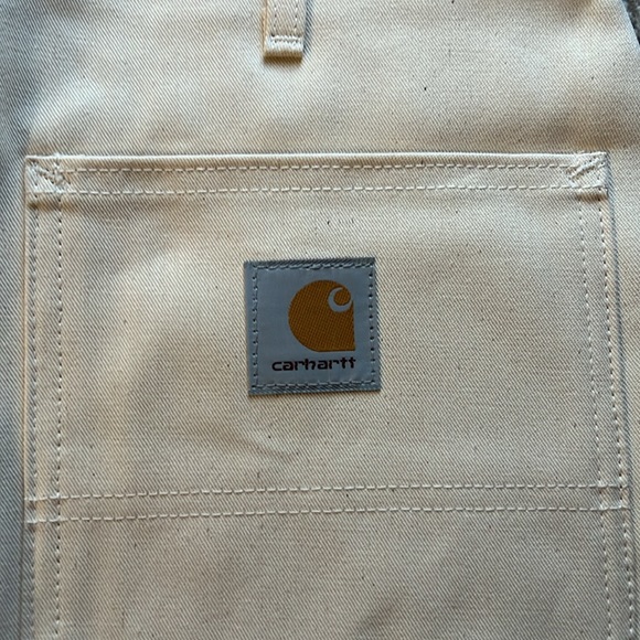 DEADSTOCK Carhartt Double Front Drill Work Dungaree Made in USA 🇺🇸 - Picture 8 of 11